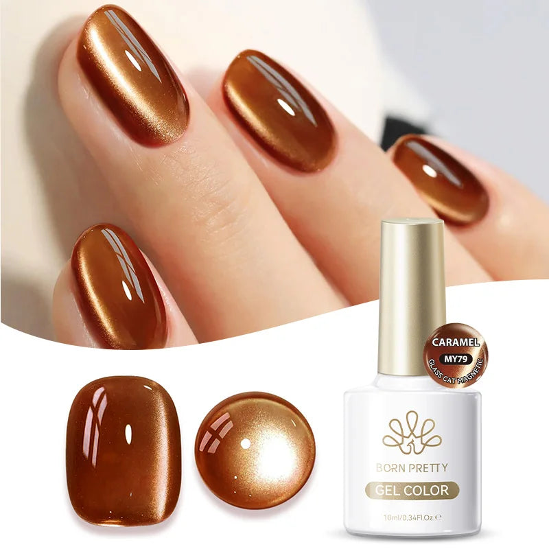 BORN PRETTY 117 Colors Cat Magnetic Gel Nail Polish 10ml Full Coverage Varnish Semi Permanent Super Gorgeous Nails Manicure Blushimmer