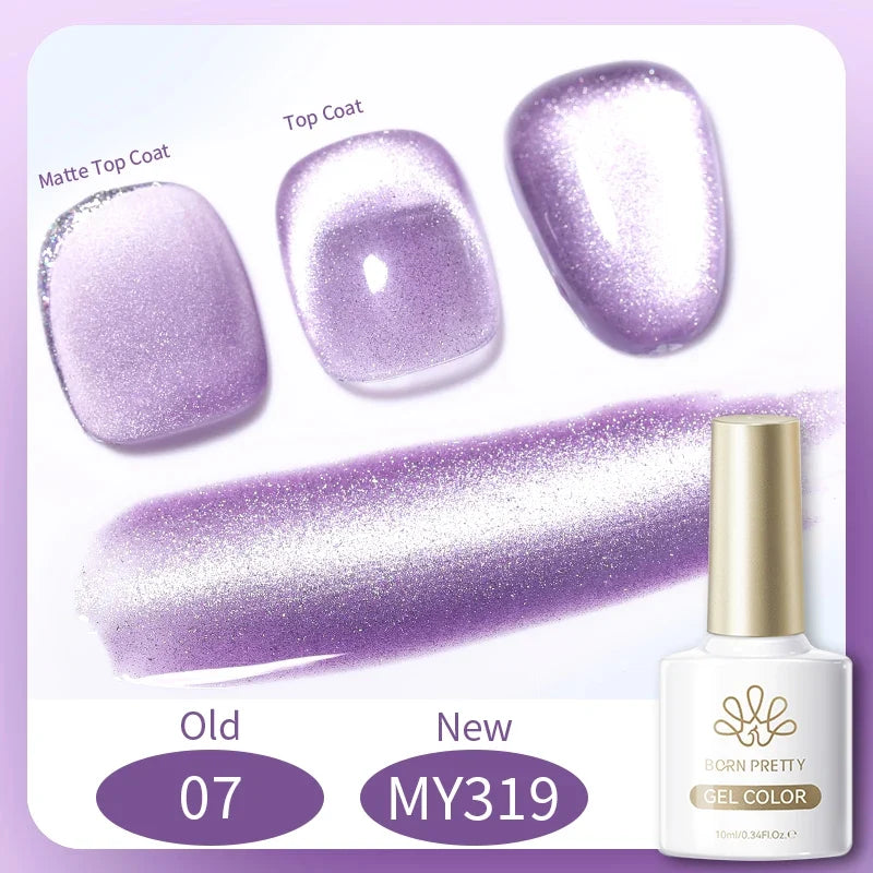 BORN PRETTY 117 Colors Cat Magnetic Gel Nail Polish 10ml Full Coverage Varnish Semi Permanent Super Gorgeous Nails Manicure Blushimmer