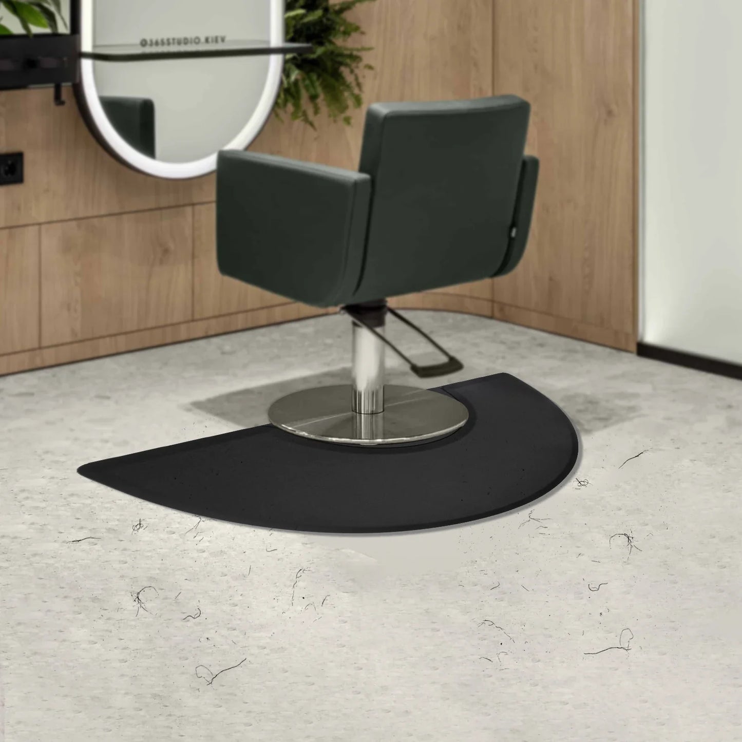 Barber Chair Mat Anti Slip Floor Pad for Hairdressers Ergonomic S And B Enterprise