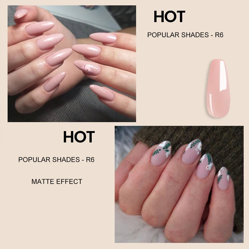 Milky White Rubber Base Gel Polish Nude Pink Base for Gel Varnish Semipermanent Natural Color Gellac Nails Art uv led Enamel Lak Blushimmer