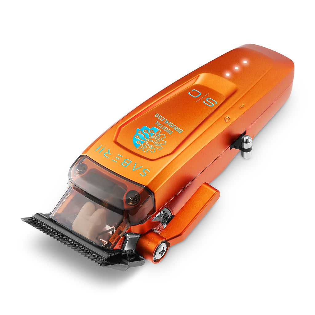 StyleCraft Saber 2 Cordless Digital Brushless Motor Clipper - Orange SC617O Certified Clippers