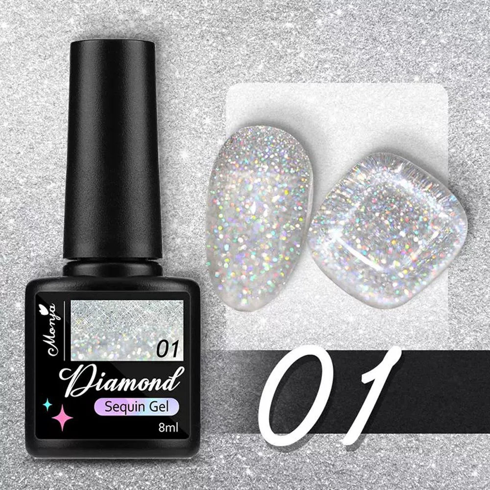 XEIJAYI Pink Cat Eye Gel Nail Polish Ceramic Magnetic Gel UV Semi-permanent Enamels Varnish Nail Supplies For Professionals Gel Blushimmer