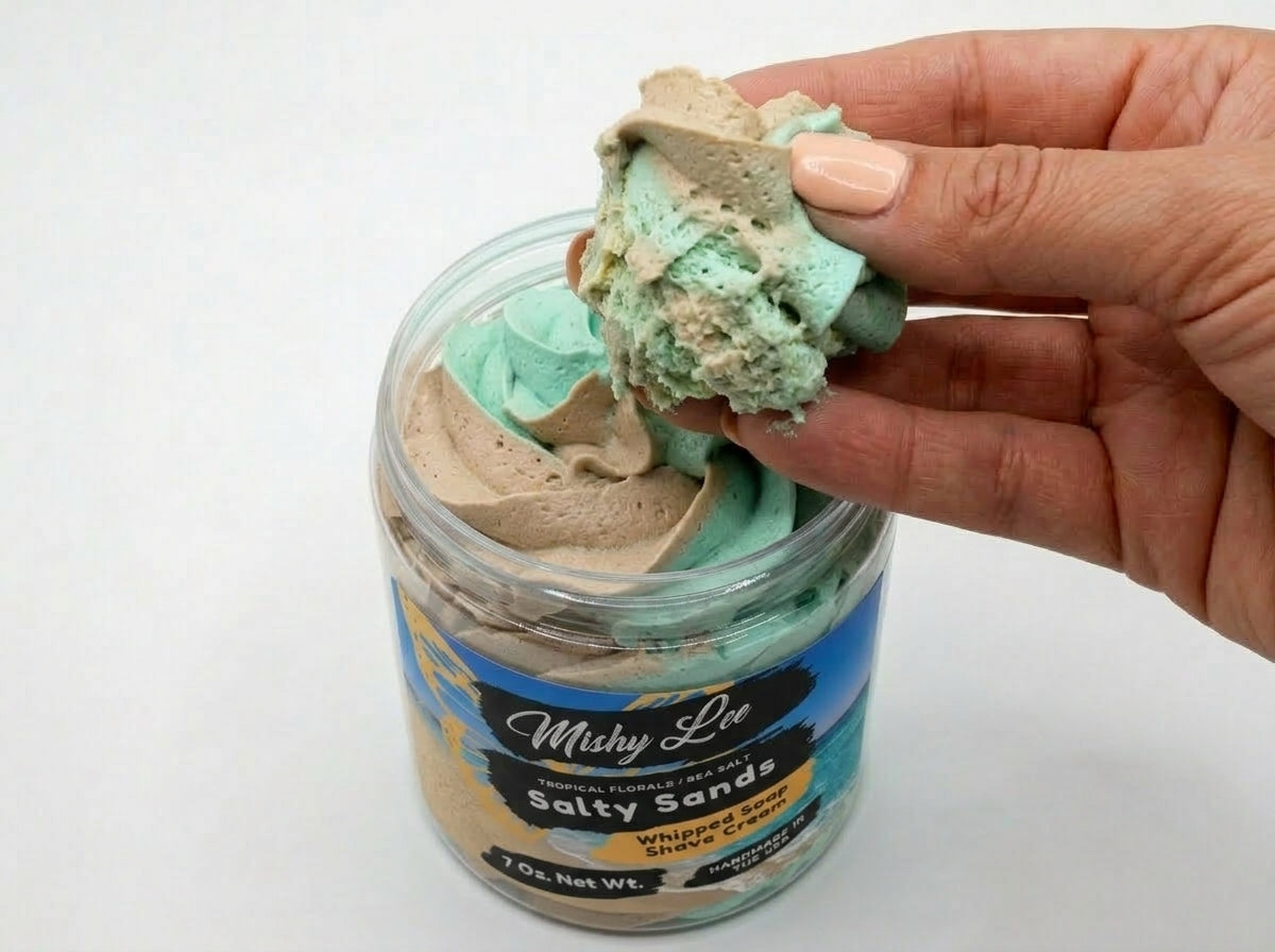 Salty Sands Whipped Soap and Shave Cream Mishy Lee Boutique