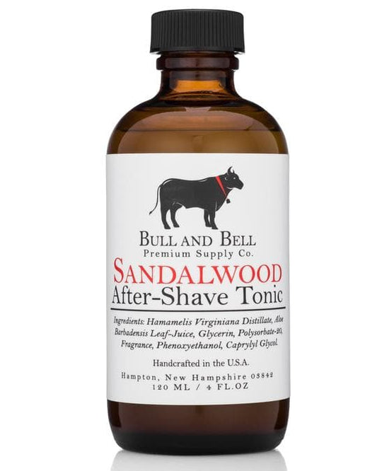 Sandalwood Aftershave Tonic - by Bull and Bell Premium Supply Co. Murphy and McNeil