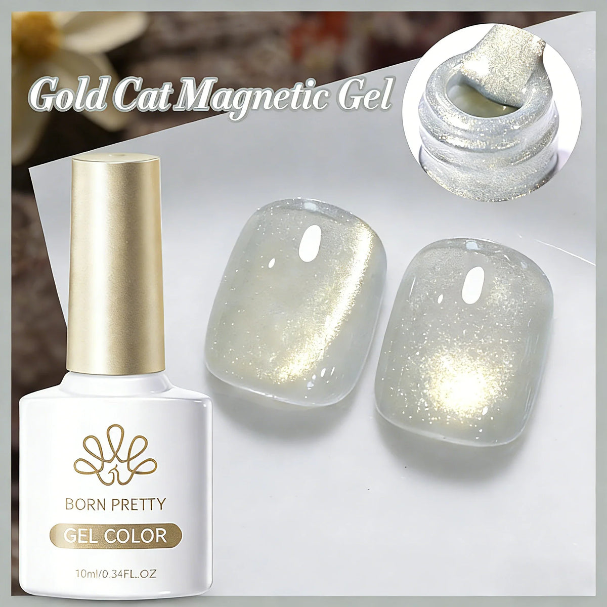 BORN PRETTY 117 Colors Cat Magnetic Gel Nail Polish 10ml Full Coverage Varnish Semi Permanent Super Gorgeous Nails Manicure Blushimmer