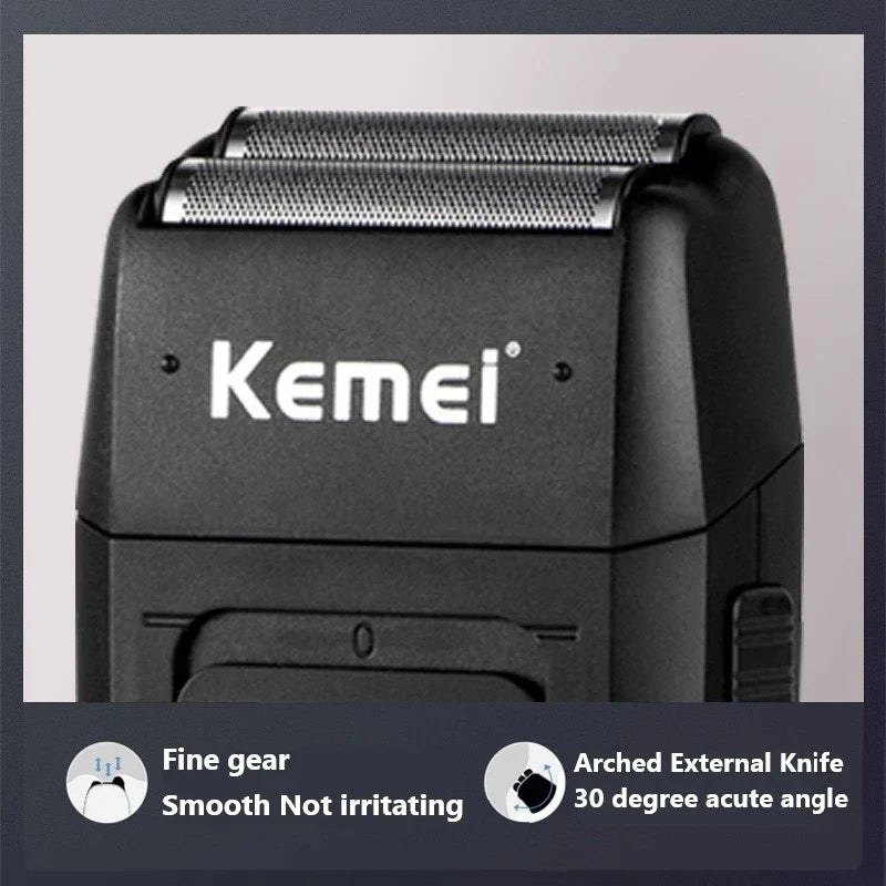 All New KEMEI KM-1102 4Pcs Hair Clipper Trimmer Shaver Replacable Knife Heads Knife Head Covers Noventix