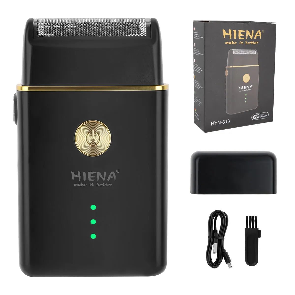 hiena Clipper Electric Hair Trimmer for men Electric shaver professional Men's Hair cutting machine Wireless barber trimmer Noventix