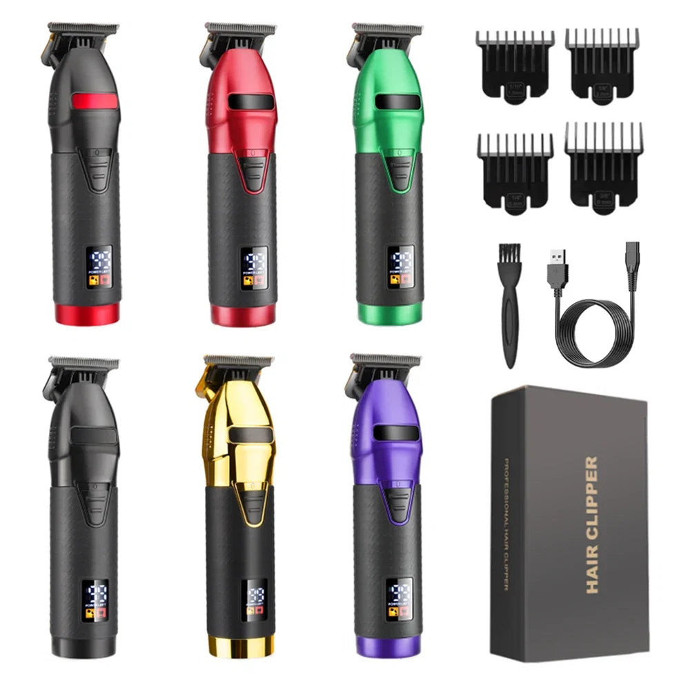 Hair Clipper Electric Hair Trimmer for Men Wireless Barber Trimmer Electric Shaver Professional Men's Hair Cutting Machine Noventix