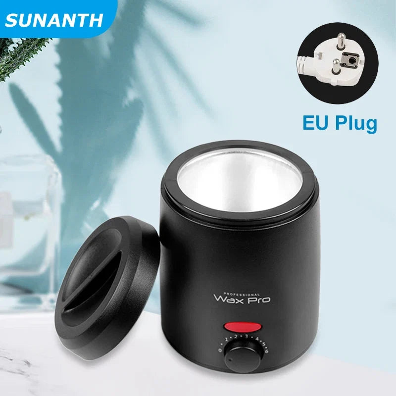 200ML Brazilian Hard Waxing Wax Warmer Machine Hard Waxing Wax Beans Waxing Machine Epilator Wax-melt Pot Unisex Hair Removal Noventix