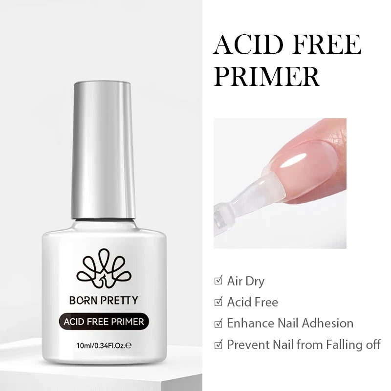 BORN PRETTY Jelly Nude Gel Nail Polish 10ml Light Pink Peach Translucent Color UV Light Cure Gel Varnish Nail Art DIY at Home Blushimmer