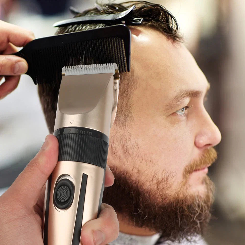 Electric Hair Trimmer Shaver Home Trimmers for Men Hair Clipper Professional Rechargeable Shavers Barber hair Cutting Machine Noventix