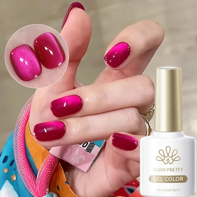 BORN PRETTY 117 Colors Cat Magnetic Gel Nail Polish 10ml Full Coverage Varnish Semi Permanent Super Gorgeous Nails Manicure Blushimmer