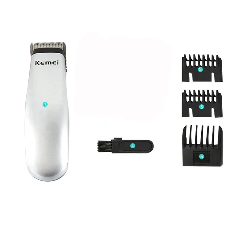 Kemei Mini Portable Hair Trimmer Cutting Machine Newly Design Electric Hair Clipper  Beard Barber Razor Men Style Tools KM-666 Noventix