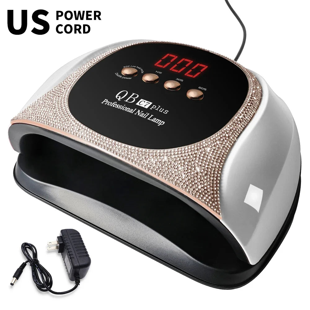 Professional UV/LED Nail Lamp 57 LEDS Quick Drying Gel Polish Curing Light With LCD Display Manicure Equipment for Acrylic Gel Blushimmer