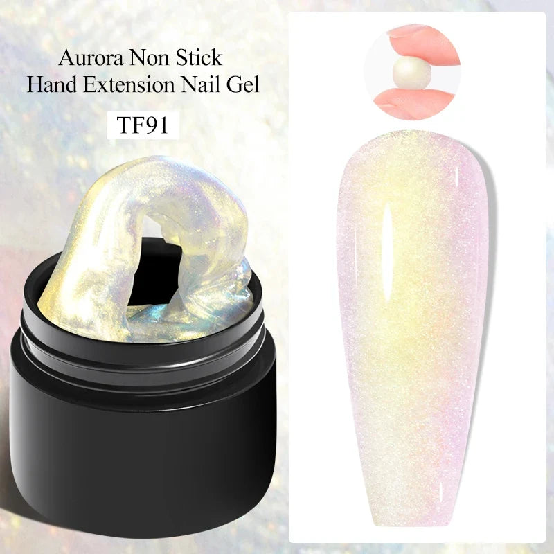 Milky White Nail Extension Gel Clear Nude Building UV Gel For Nails Finger Extensions Form Tips French Nails Manicure Nail Art Blushimmer