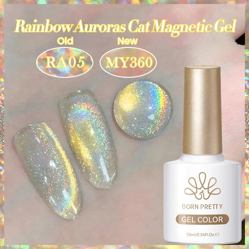 BORN PRETTY 117 Colors Cat Magnetic Gel Nail Polish 10ml Full Coverage Varnish Semi Permanent Super Gorgeous Nails Manicure Blushimmer