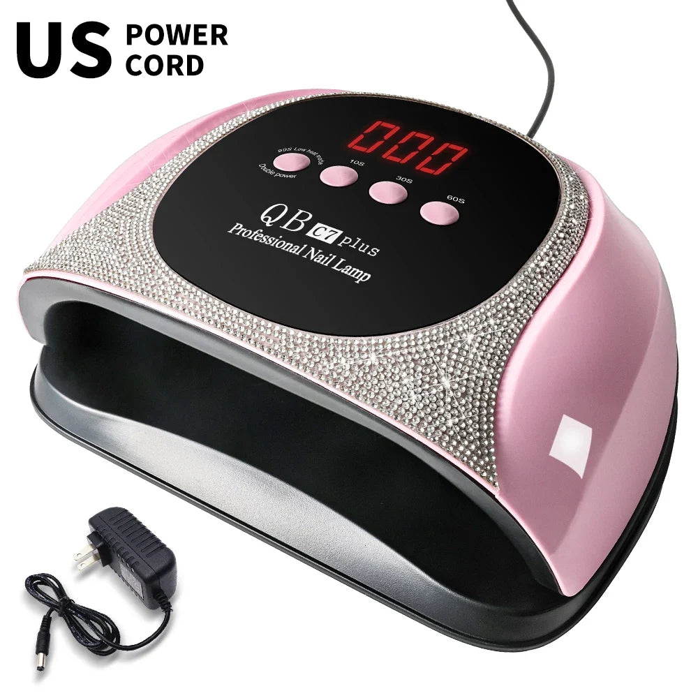 Professional UV/LED Nail Lamp 57 LEDS Quick Drying Gel Polish Curing Light With LCD Display Manicure Equipment for Acrylic Gel Blushimmer