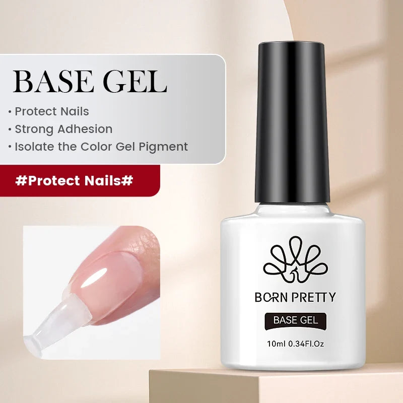 BORN PRETTY 83 Colors 10ml Jelly Nude Gel Nail Polish Autumn Amber Semi Transparent Manicure Soak off UV LED Nails Gel Varnish Blushimmer