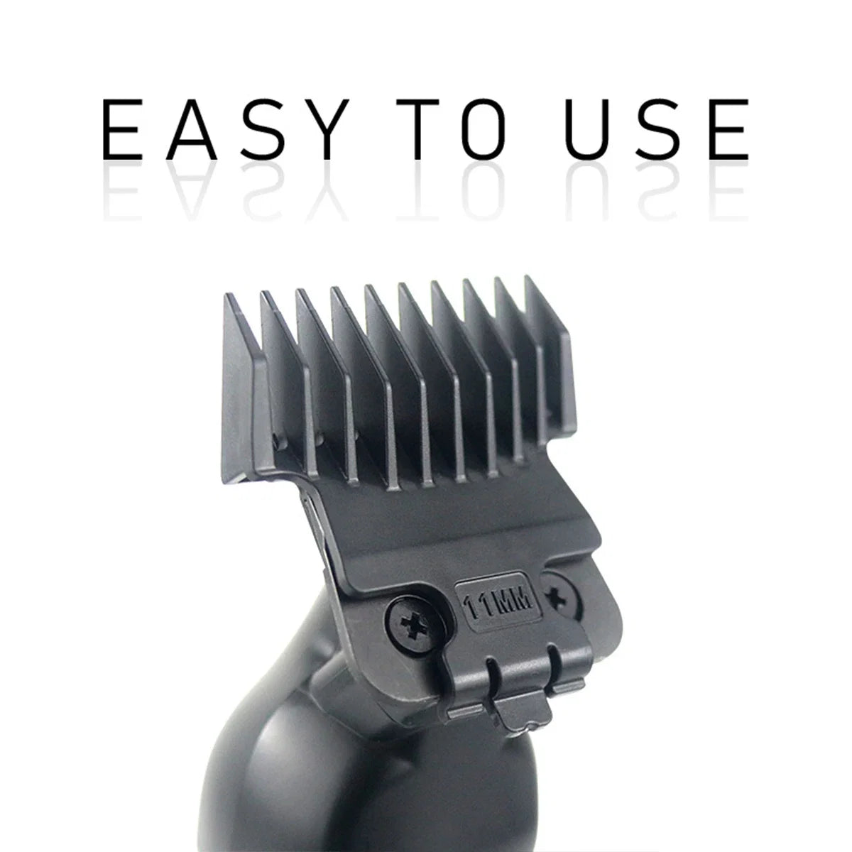 For Kemei KM-2299 1 2 3 5 7 9 11mm Professional Hair Trimmer Limit Comb Guards Hairdresser Hair Cutting Guide Barber Accesories Noventix