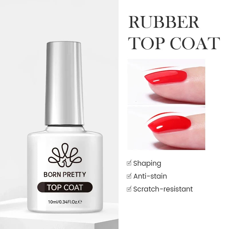 BORN PRETTY 10ml Blood Red Jelly Gel Nail Polish Halloween Nails Art Gel Polish Sheer Translucent Nail Gel for Winter Manicure Blushimmer