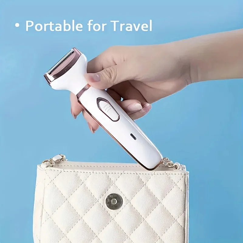 4-in-1 ladies 'multifunctional electric hair remover set Ladies bikini trimmer USB charging eyebrows nose hair face leg portable Noventix