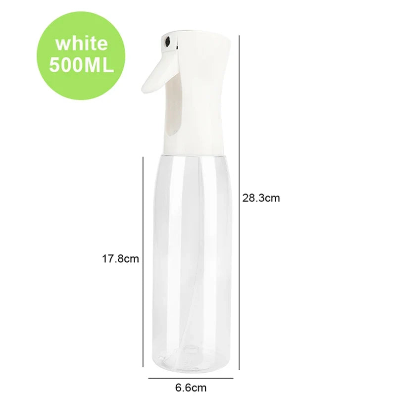 200/300/500ml Refillable Spray Bottle Ultra Fine Water Mist Sprayer for Skin Care Travel Separate Bottles Salons Barber Tools Everly Sphere