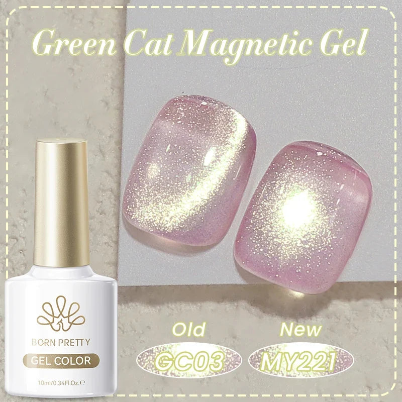 BORN PRETTY 117 Colors Cat Magnetic Gel Nail Polish 10ml Full Coverage Varnish Semi Permanent Super Gorgeous Nails Manicure Blushimmer