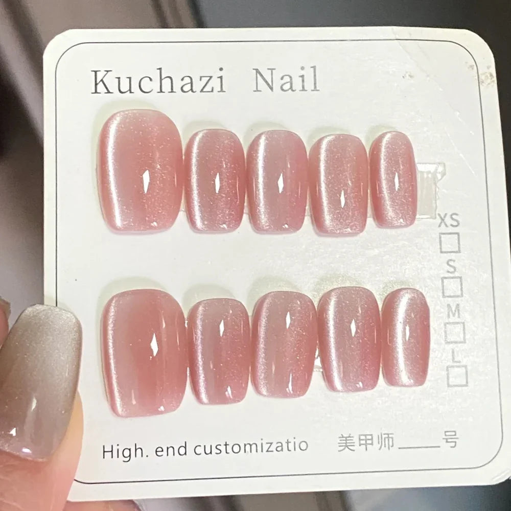 XEIJAYI Pink Cat Eye Gel Nail Polish Ceramic Magnetic Gel UV Semi-permanent Enamels Varnish Nail Supplies For Professionals Gel Blushimmer