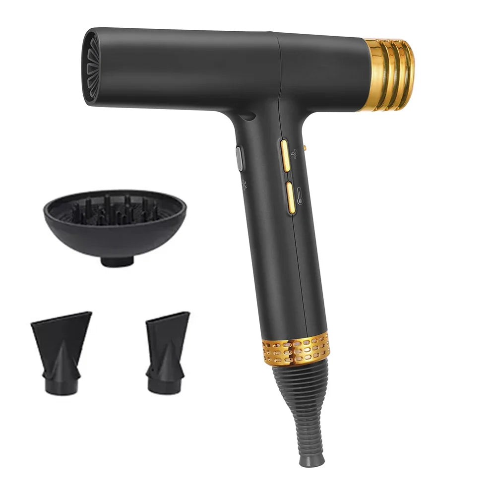 110000rpm Brushless Professional Hair Dryer Negative Ion Blower High FLIPSTYLEZLLC