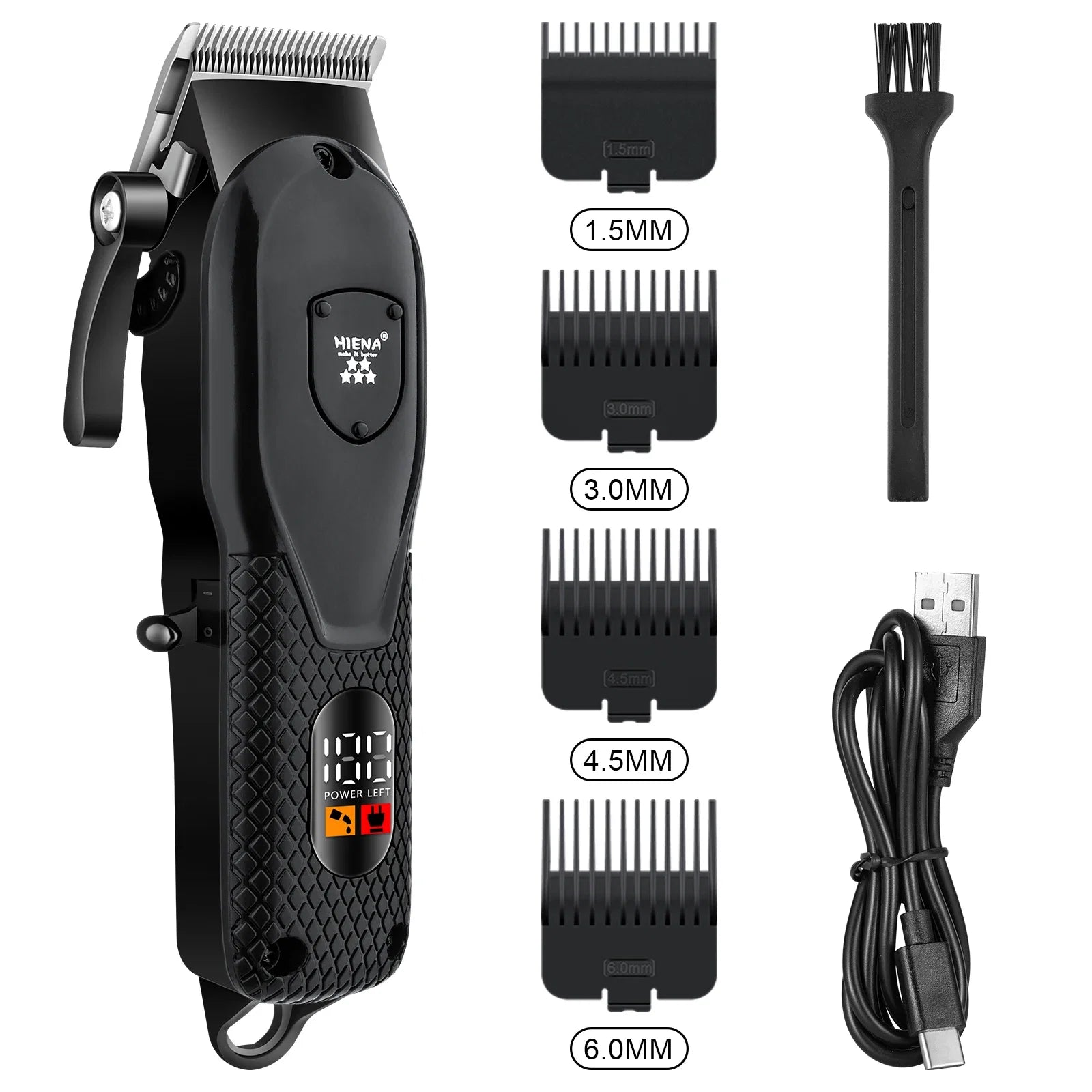 HIENA hair clipper Shaver Professional electric scissors push Barber shop hair trimmers Hair cutting machine trimmer for men Noventix
