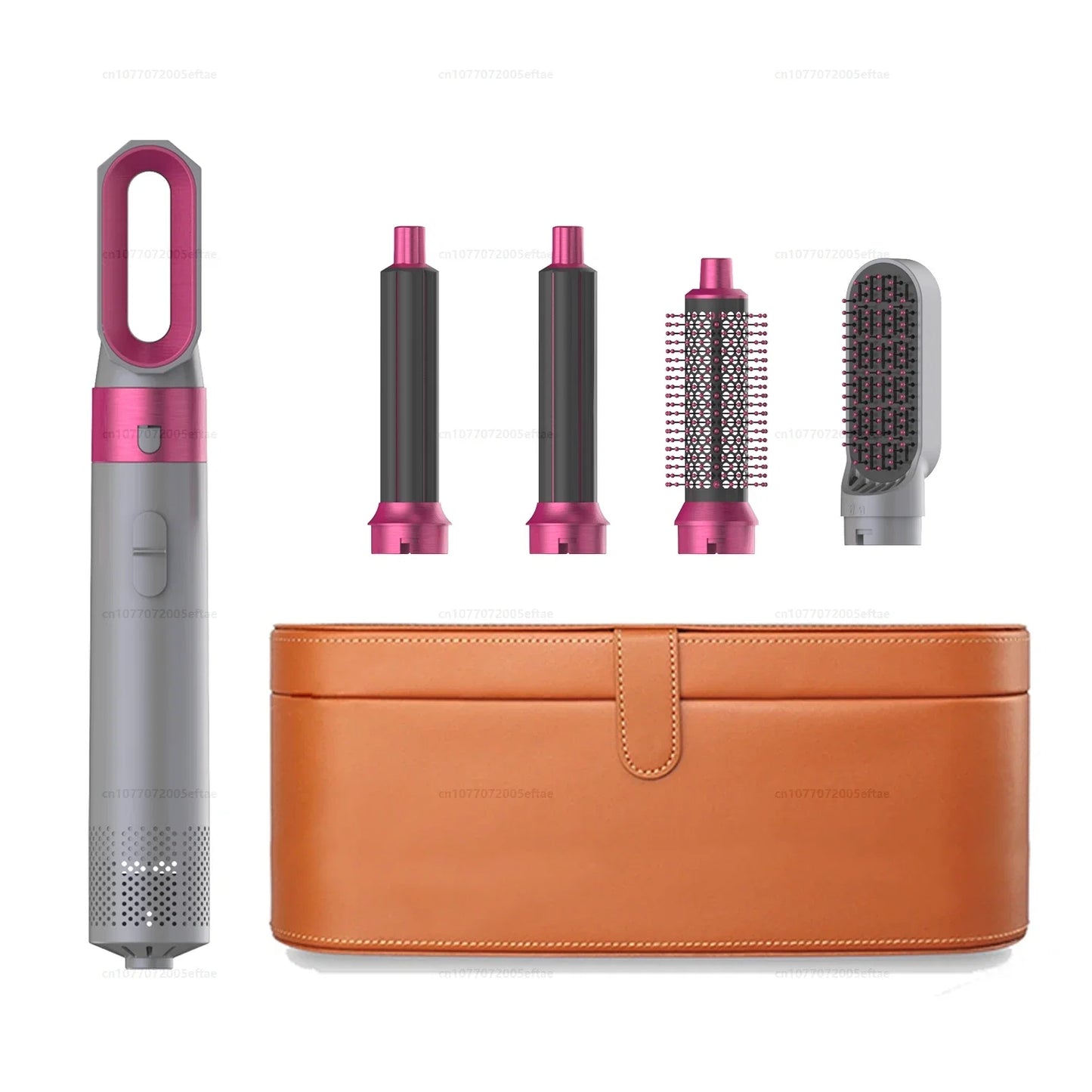 5 In 1 Styling Hair Dryer Electric Comb Negative Ion Professional Automatic Comb Curly Hair Straight Hair Comb Styling Tool Noventix