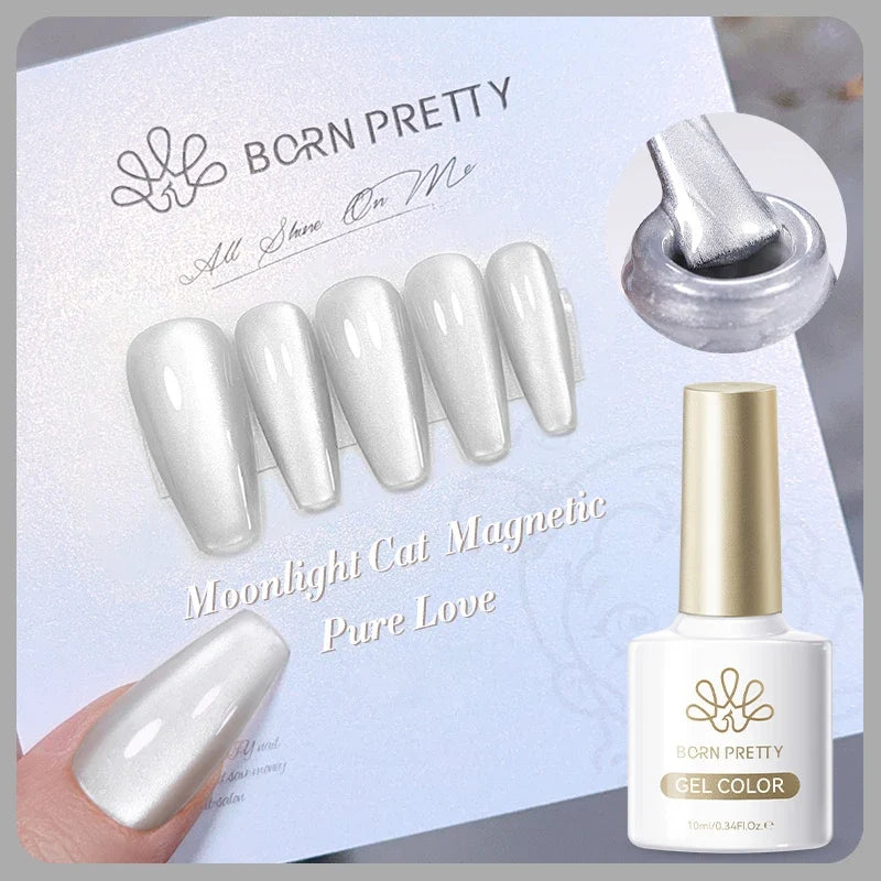 BORN PRETTY 117 Colors Cat Magnetic Gel Nail Polish 10ml Full Coverage Varnish Semi Permanent Super Gorgeous Nails Manicure Blushimmer