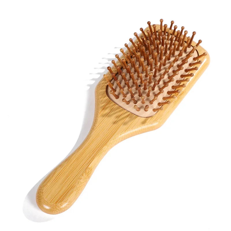 New Sdottor Wooden Bamboo Hair Brush Air Massage Comb Anti-static Scalp Combs Airbag Hairdressing Healthy Reduce Hair Loss Styli WTN Essentials