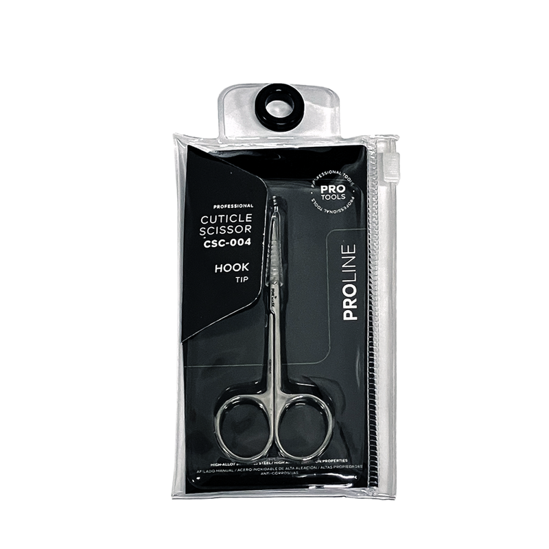 Professional Cuticle Scissor - Pro Line with Hook-tip Curve Lunali Nail Supply