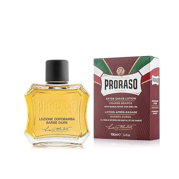 Proraso After Shave Lotion Nourishing Sandalwood & Shea Oil 3.4 Oz Pasteur Pharmacy