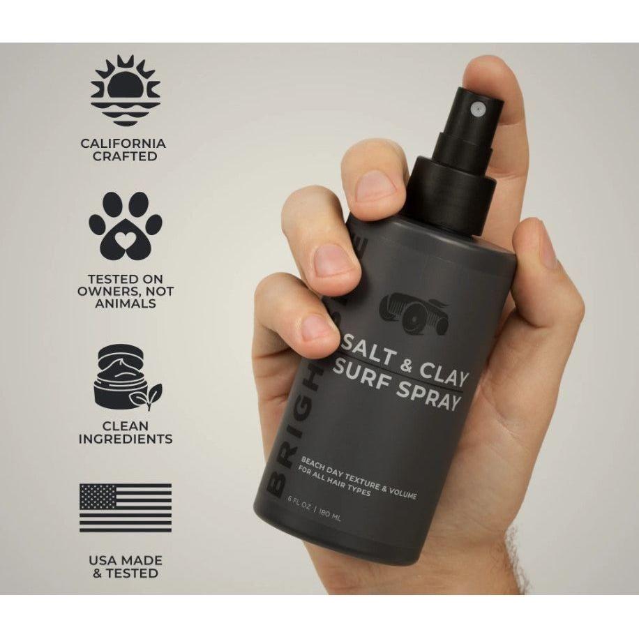 Brightside Salt & Clay Surf Spray 6 Fl Oz Pasteur Pharmacy