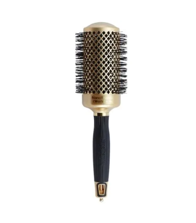 Olivia Garden 50th Anniversary Nano Thermal Brush NT-54G (2 1/8") The Beauty Box