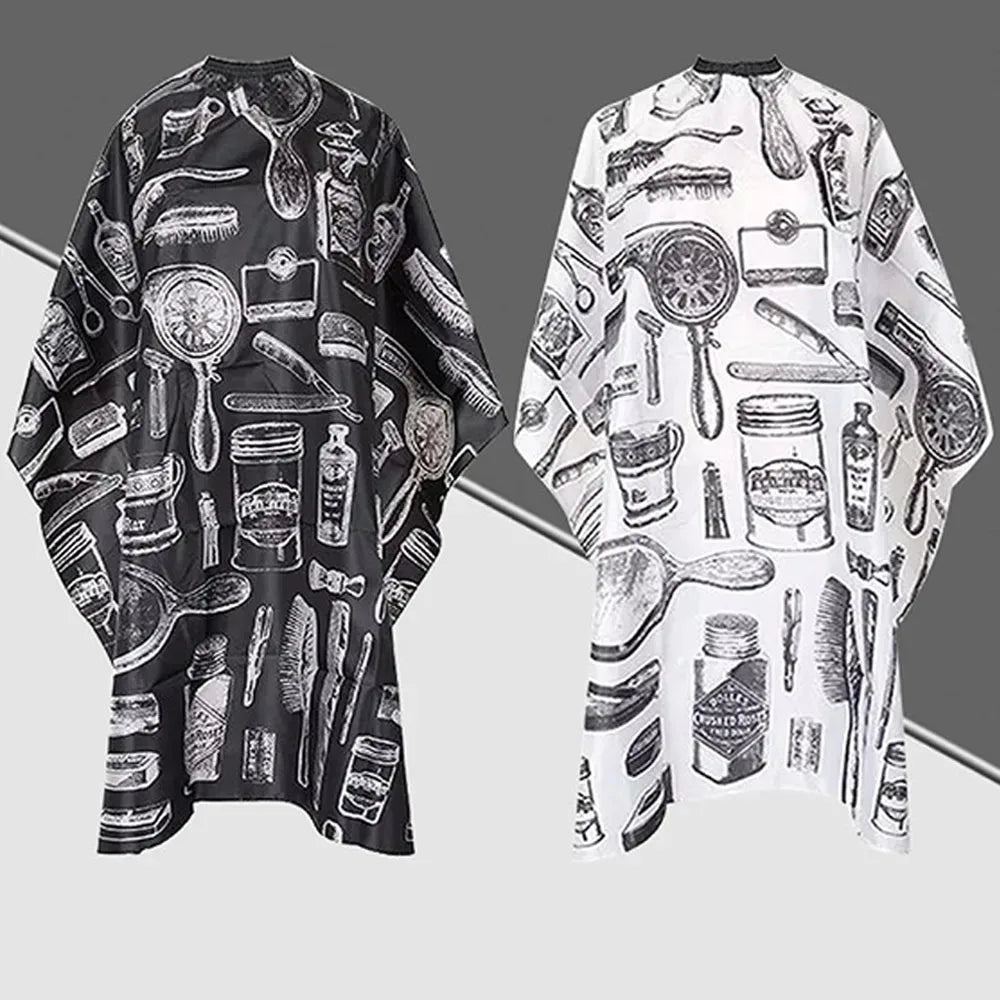 Professional Hair Cutting Apron Salon Barber Cape Hair Cutting Waterproof Cloth Hair Cutting Apron Barber Accessories Emzius