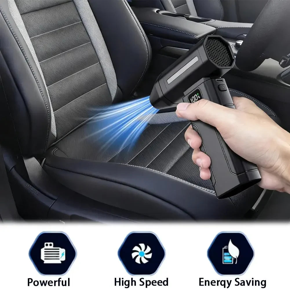 X8 Brushless Turbo Jet Fan Blower 150000RPM Powerful Electric Air Blower Vacuum Dust Cleaner Portable Dust Cleaner Violent Fan Selvanelle