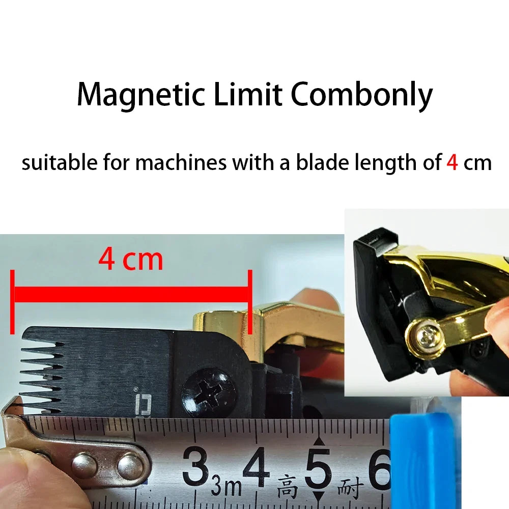 Hair Clipper Magnet Limit Guide Comb for Trimmer Universal Cutting Guide Comb Haircut Tool Professional H Limit comb storage box Noventix