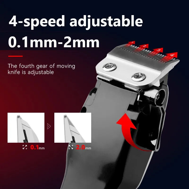 Kemei Professional Hair Clipper Rechargeable Hair Trimmer For Men Shaver Hair Cutting Machine Barber Accessories Cut Machin WTN Essentials