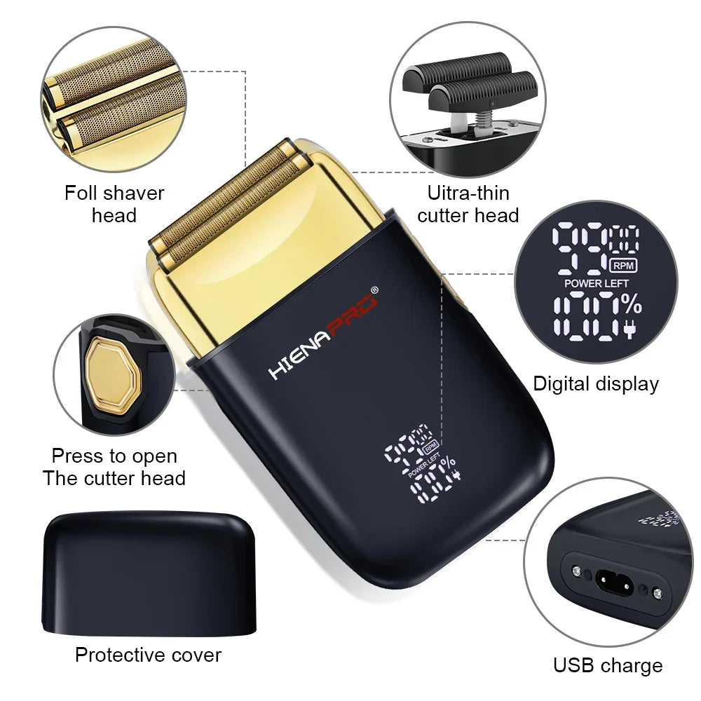 HIENA Hair clipper hair cutting professional clipper beard trimmer barber shop machine electric machine men's hair clippers  809 Noventix