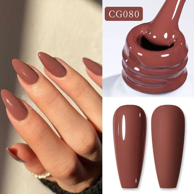 BORN PRETTY 10ml Blood Red Jelly Gel Nail Polish Halloween Nails Art Gel Polish Sheer Translucent Nail Gel for Winter Manicure Blushimmer