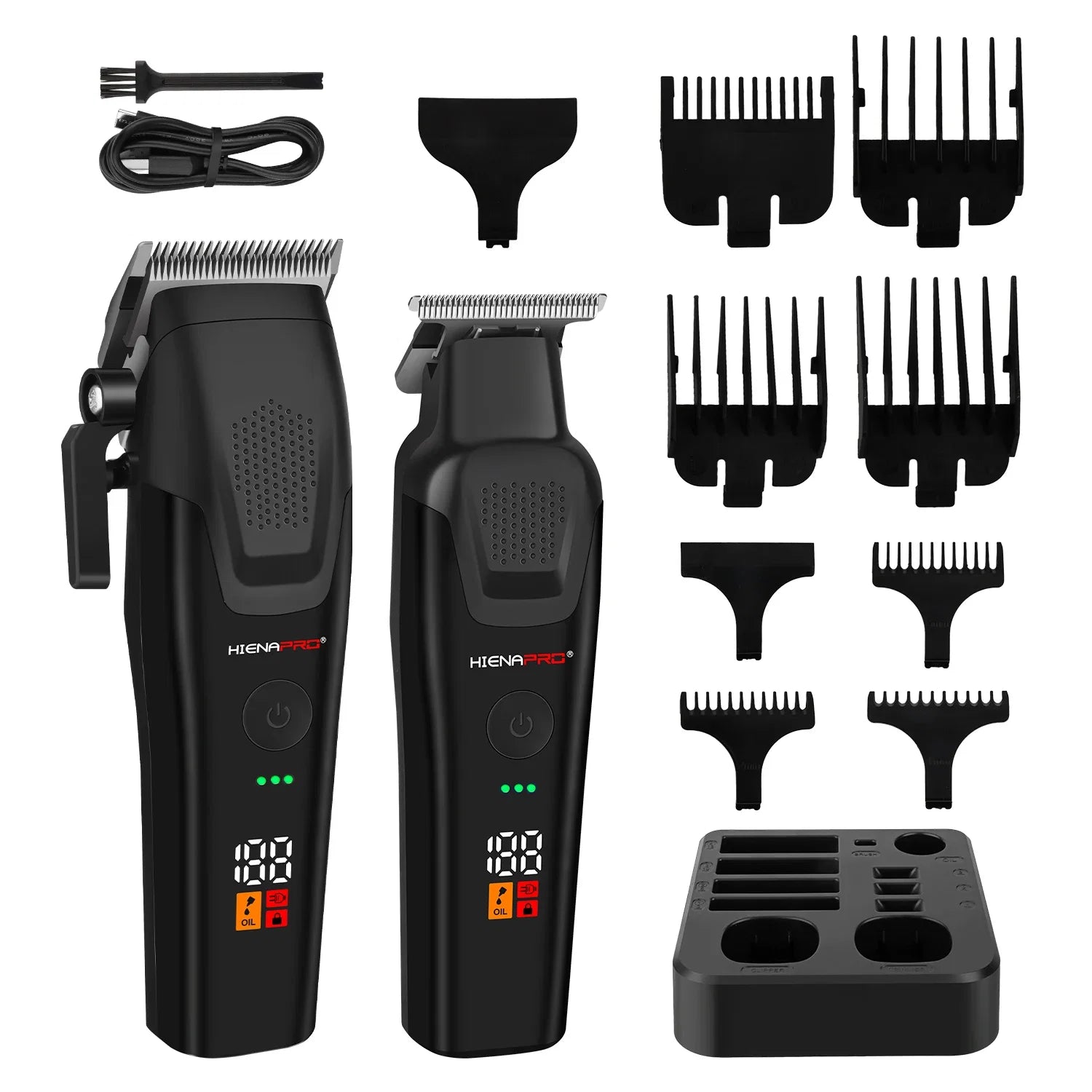 Professional Cordless Men's Barber Kit Electric Hair cutter hair Trimmer Machine Hair Cutting Machine Clipper gift for men Noventix