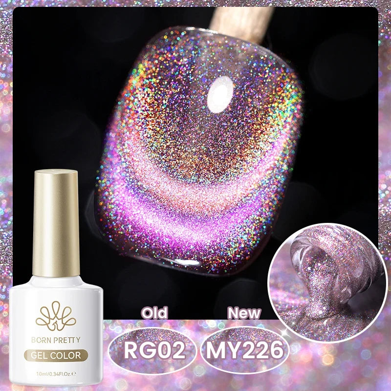 BORN PRETTY 117 Colors Cat Magnetic Gel Nail Polish 10ml Full Coverage Varnish Semi Permanent Super Gorgeous Nails Manicure Blushimmer