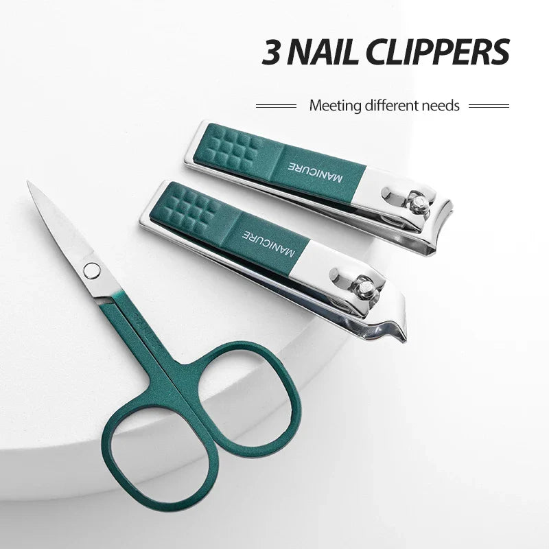 Nail Scissors Set Household High End Mens And Womens Special Nail Clippers Manicure Beauty Tools 6 Piece Portable Household WTN Essentials