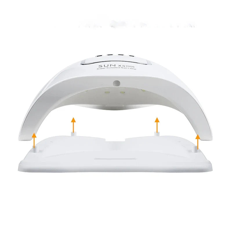 SUNX5Max 150W UV LED Nail Lamp For Fast Drying Gel Nail Phototherapy Machine 45 LEDs Manicure Salon Tool Equipment Blushimmer