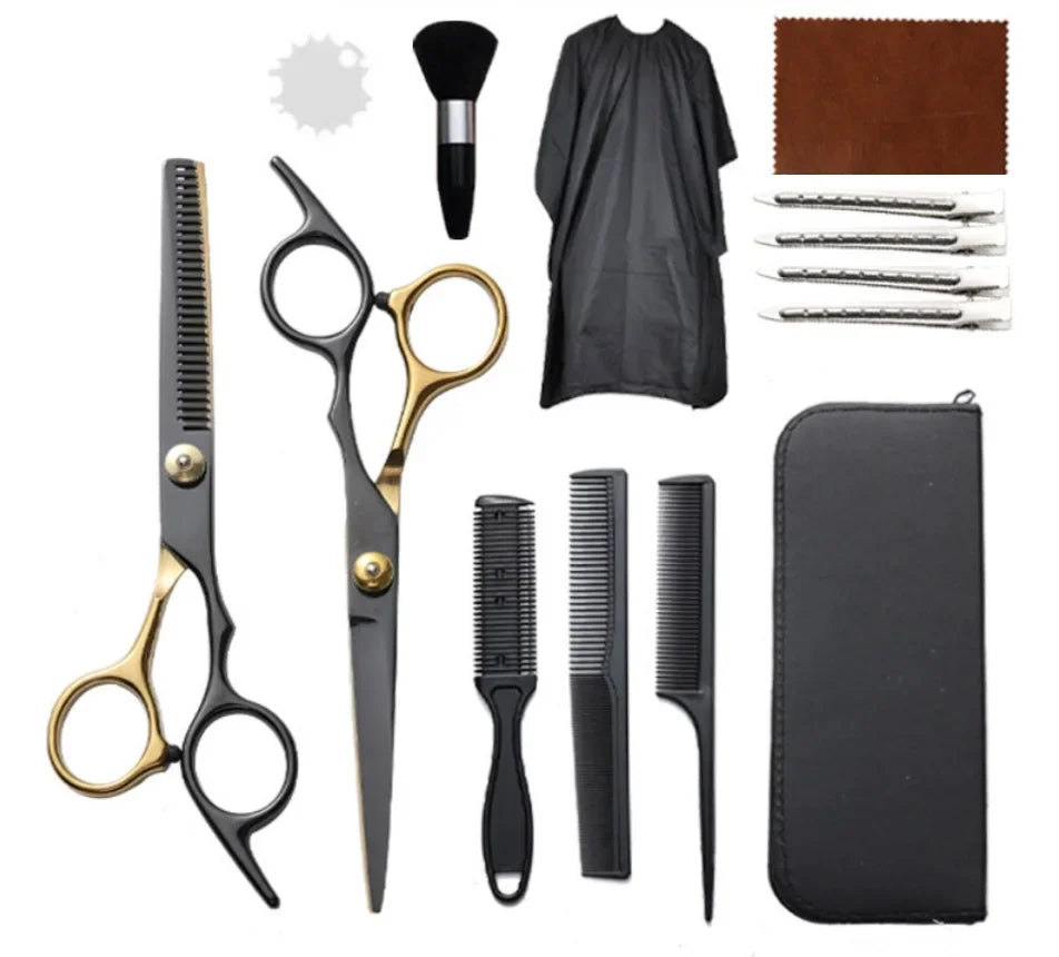 Stainless Steel Hair Cutting Scissors Set For Home Barbershop S And B Enterprise