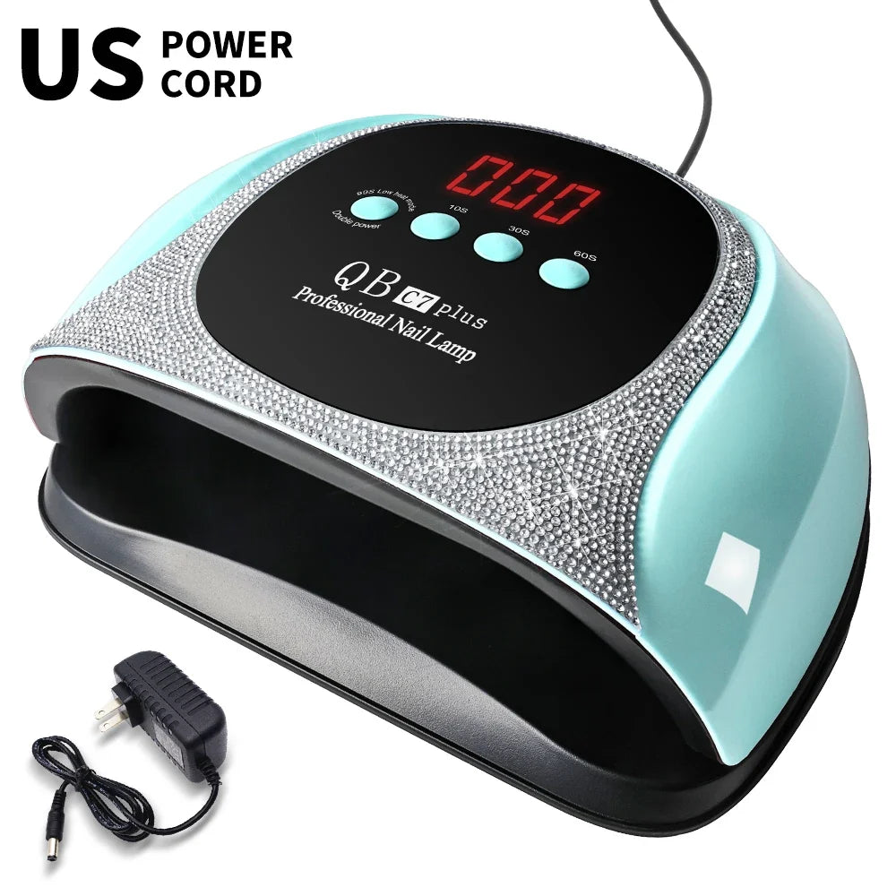 Professional UV/LED Nail Lamp 57 LEDS Quick Drying Gel Polish Curing Light With LCD Display Manicure Equipment for Acrylic Gel Blushimmer