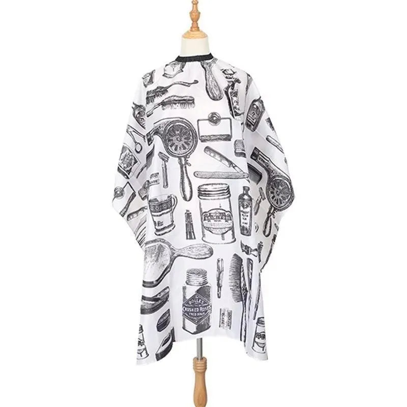 1/2PCS Professional Hair Cutting Apron Salon Barber Cape Hair Cutting Waterproof Cloth Hair Cutting Apron Barber Accessories Emzius